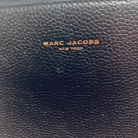 NEW Marc Jacobs Black Leather Crossbody Purse bag - Picture 4 of 8